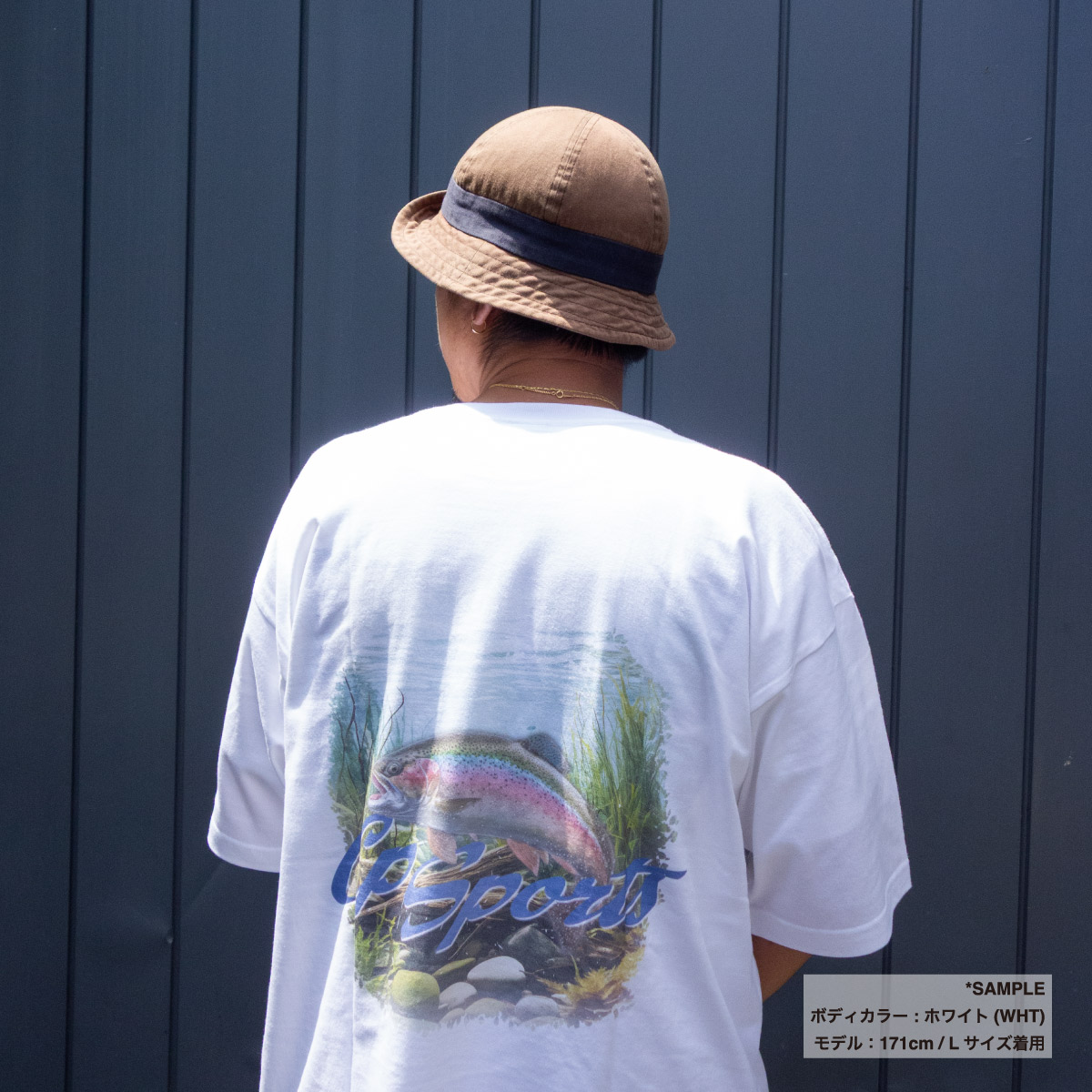 CROSS STITCH クロススティッチ ビッグTシャツ (品番CS1111)