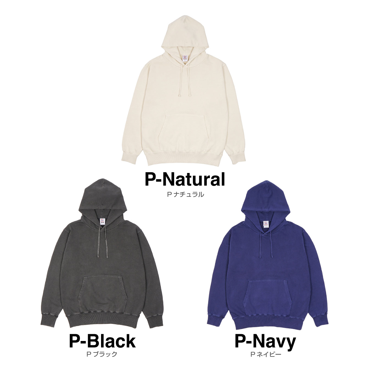 CROSS & STITCH クロスアンドスティッチ 10.0 oz ピグメントP/Oパーカ (品番PGP-150)