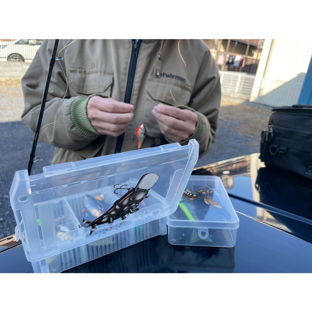 Clear Case [with dividers]  (#D-800N)