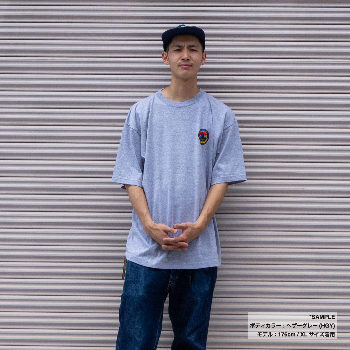 CROSS STITCH クロススティッチ ビッグTシャツ (品番CS1111)