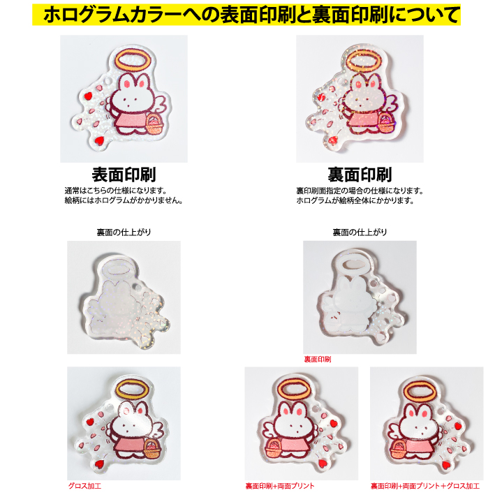 CORNER PRINTING | アクリルキーホルダー (A3範囲内フリーカット