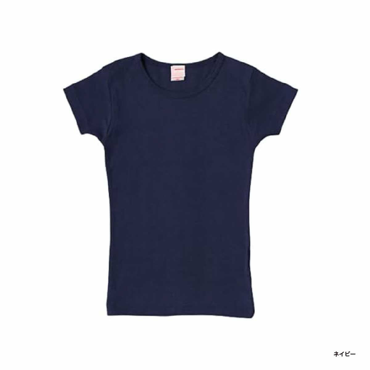 demimoon デミムーン 5.8 oz S/S 袖口リブ無しTシャツ <首元リブあり> (品番DM4312)
