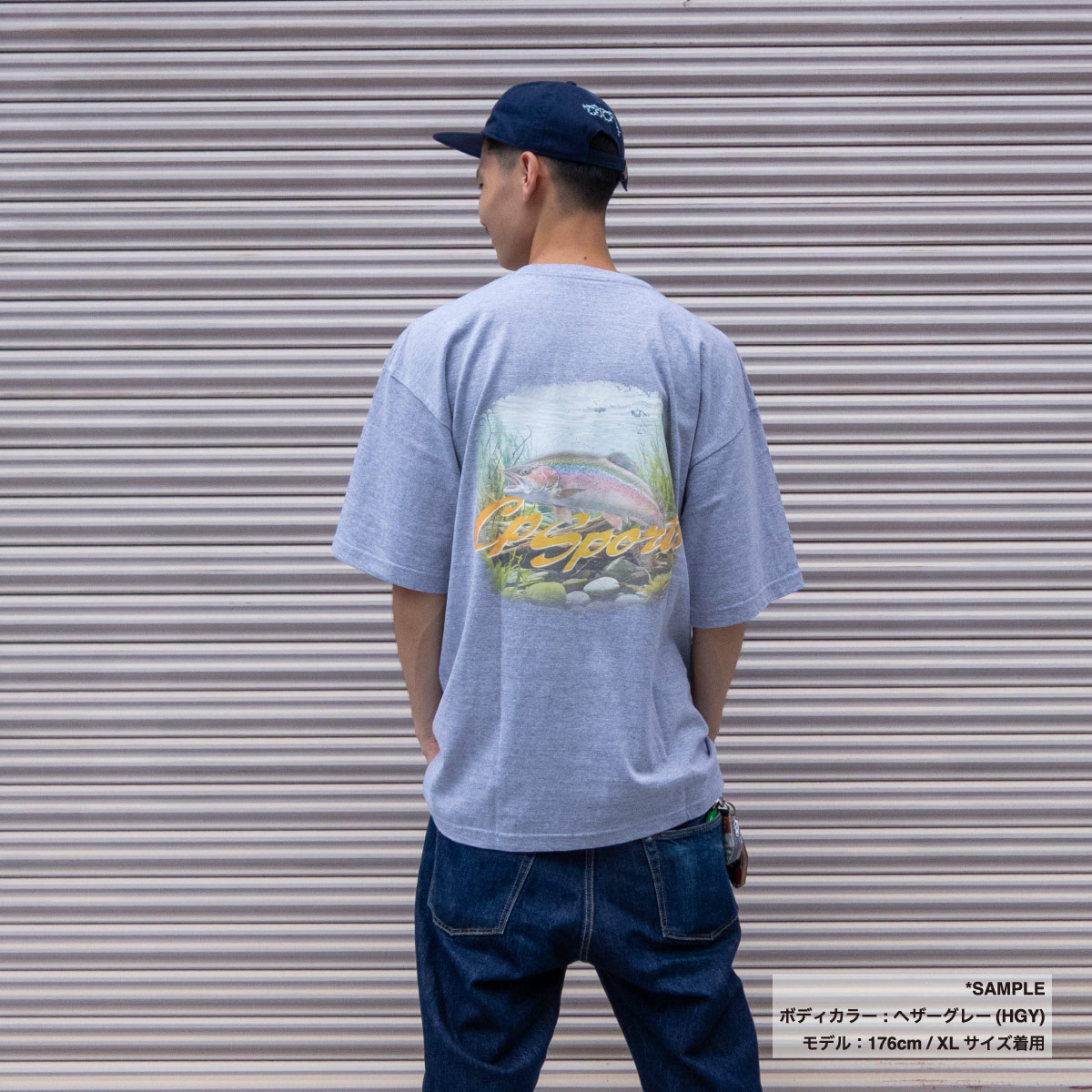 CROSS STITCH クロススティッチ ビッグTシャツ (品番CS1111)