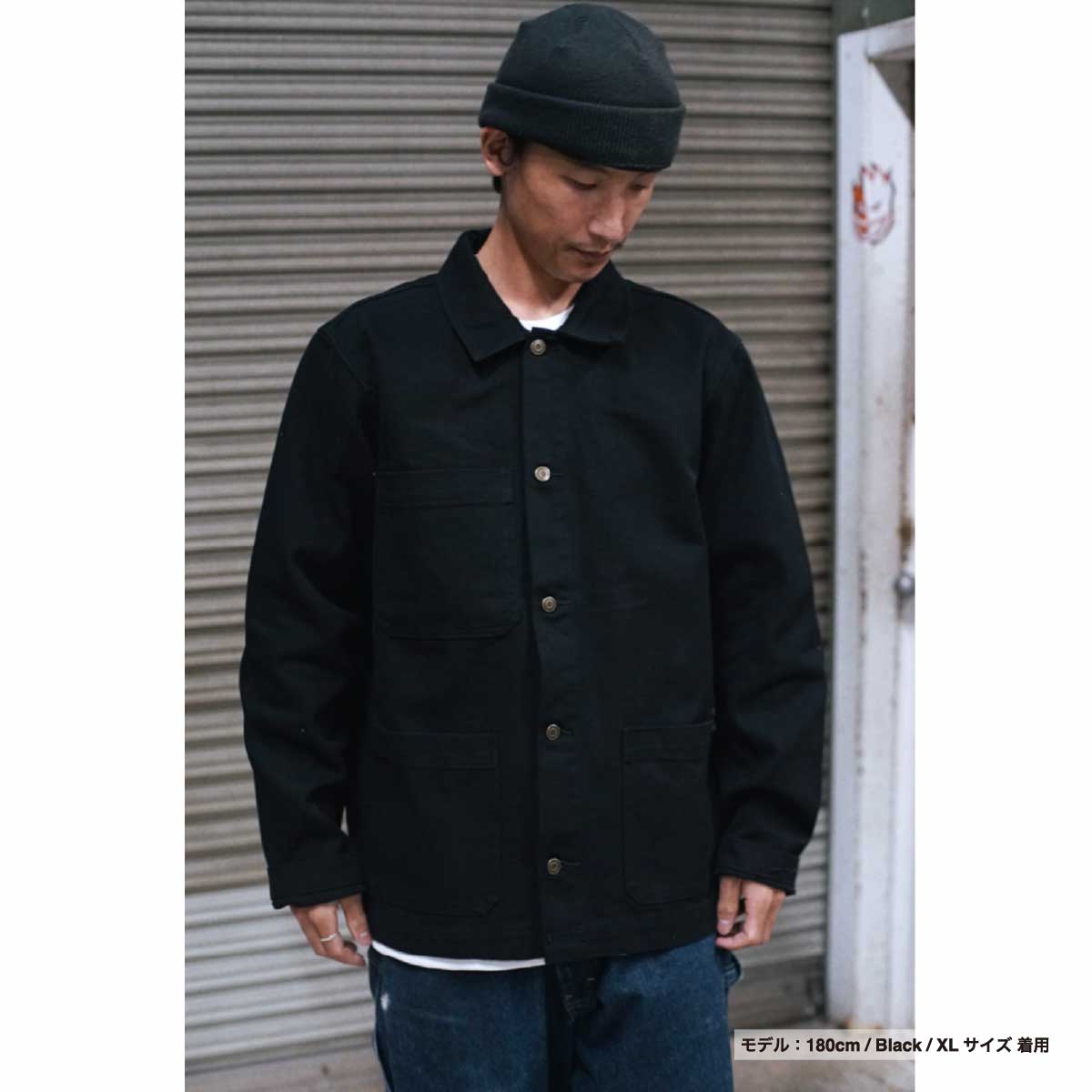 AS Colour エーエス カラー  Canvas Chore Jacket (品番5524US)