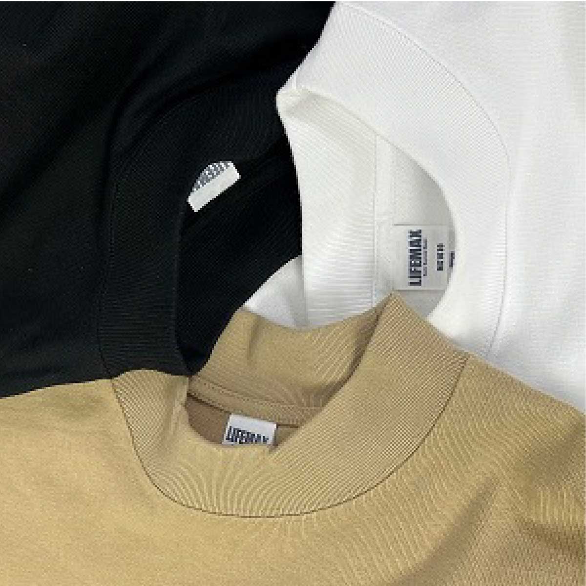 LIFEMAX 10.2 oz Super Heavyweight Mock Neck T-Shirt (#MS1610)