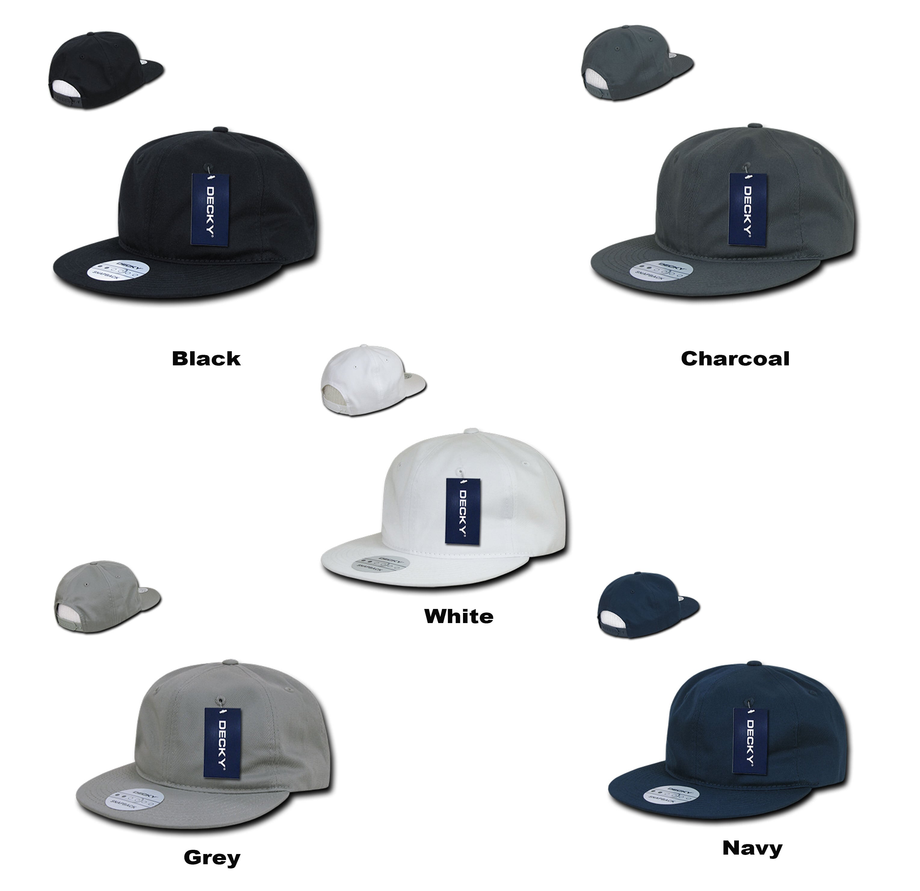 [Stock Only]  DECKY Relaxed Snapback (#370)