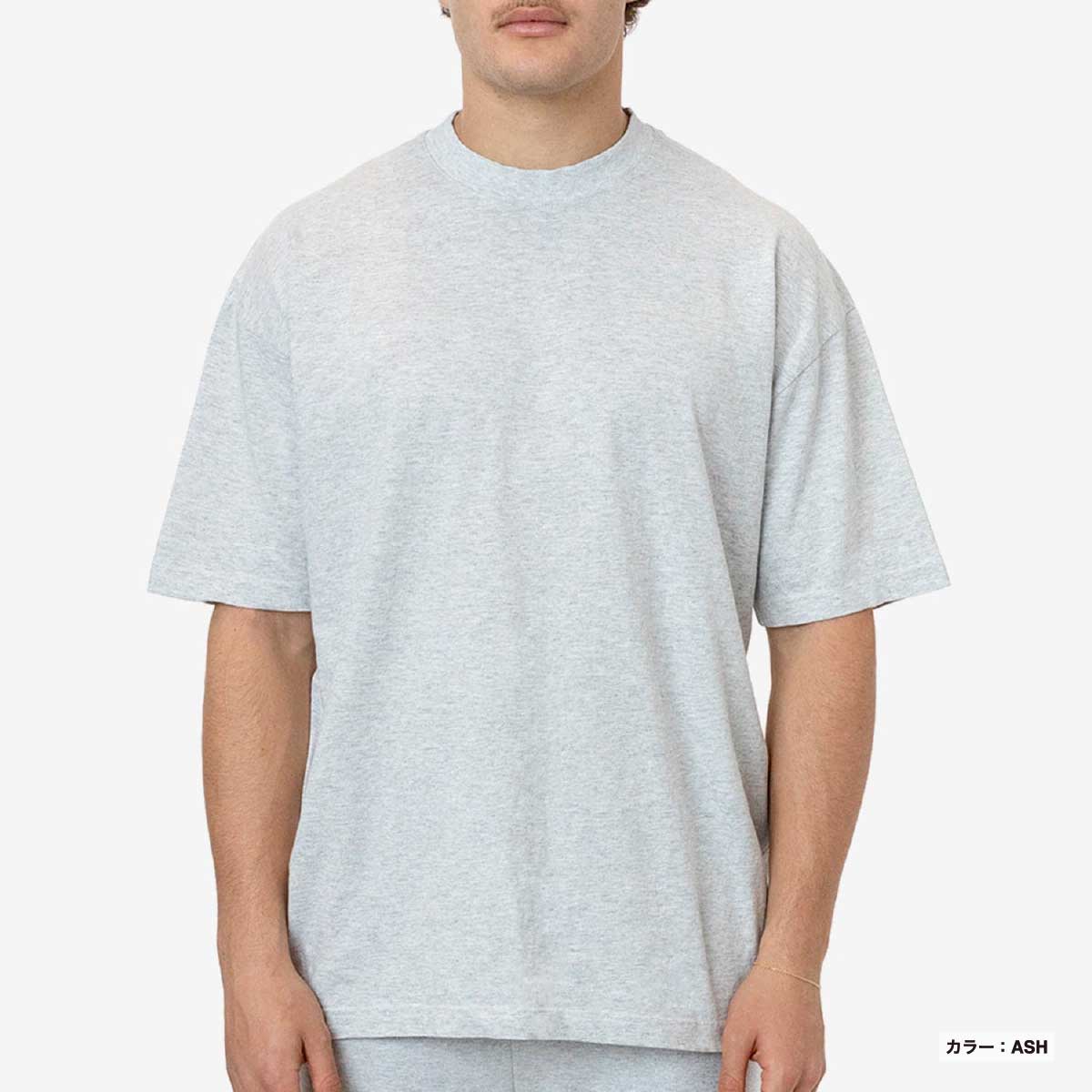 LOS ANGELES APPAREL ロサンゼルスアパレル S/S G-Dye CrewNeck 6.5oz [※国内] (品番1801GD-Z)
