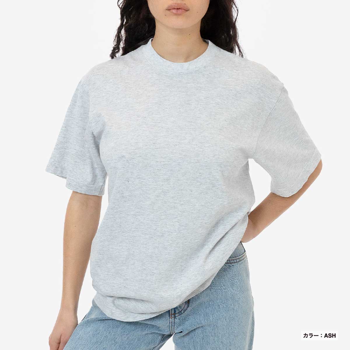 LOS ANGELES APPAREL ロサンゼルスアパレル S/S G-Dye CrewNeck 6.5oz [※国内] (品番1801GD-Z)