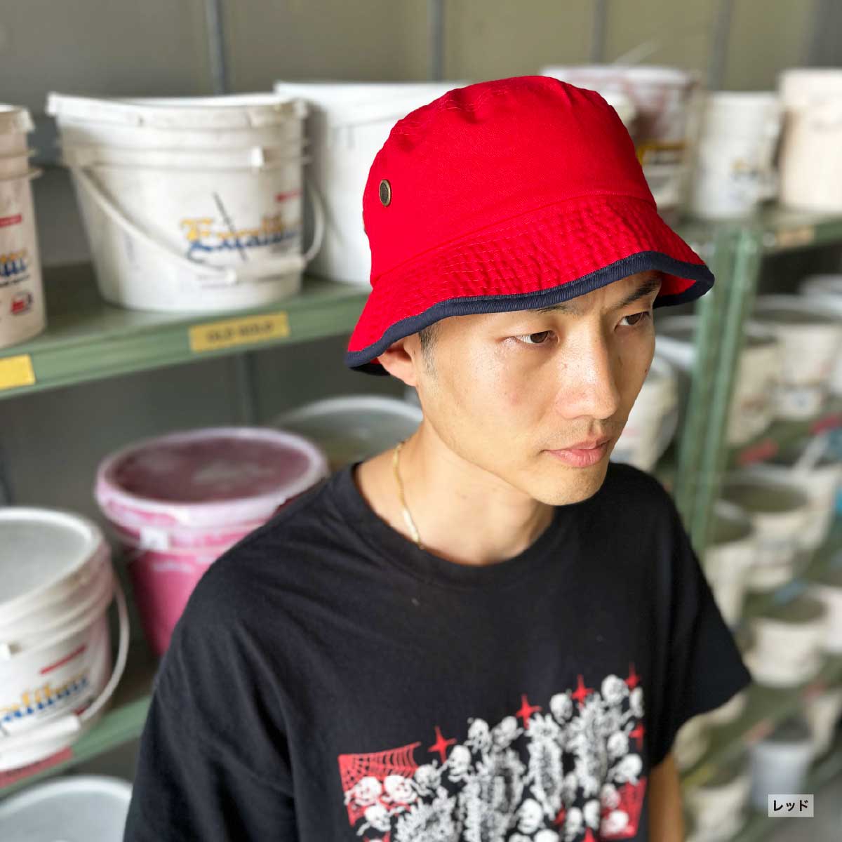 newhattan ニューハッタン ウォッシュトリム バケットハット (品番NF1519)