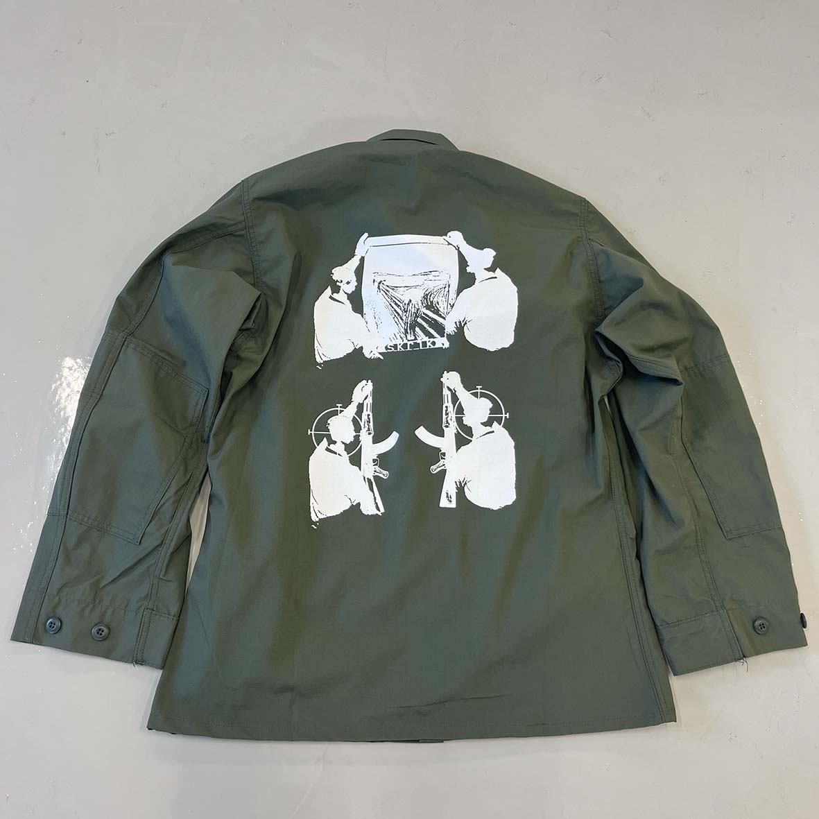 美品　PROPPER プロッパー　BDU リップストップジャケット　カモフラ　S f545025_4.jpg