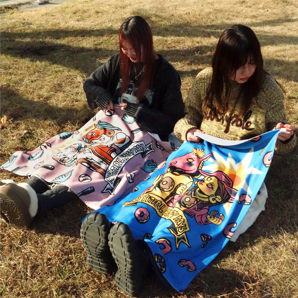 総柄ブランケット (品番ST-0004)