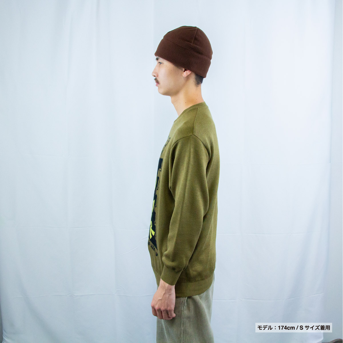 オリジナル編みセーター (品番CPKN-007)