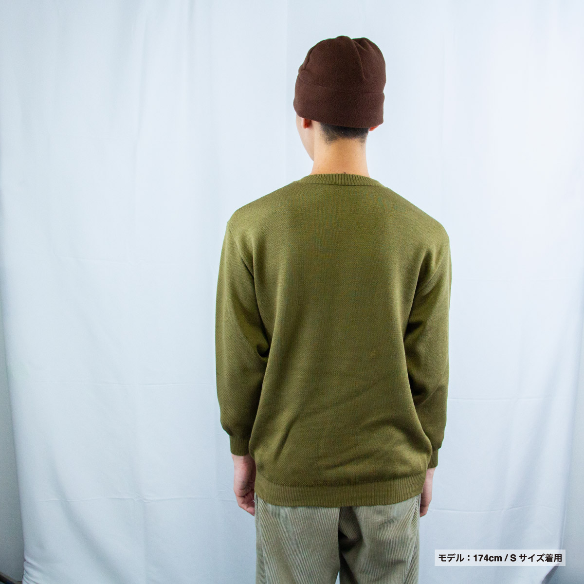 オリジナル編みセーター (品番CPKN-007)