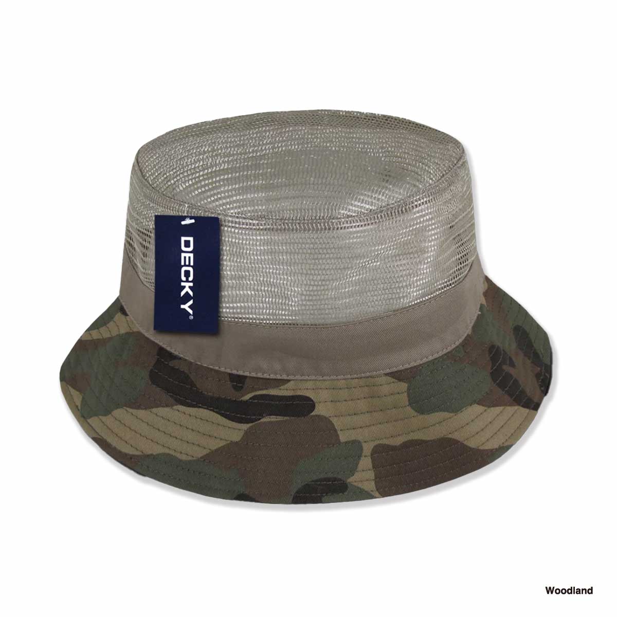 [Stock Only]  DECKY Mesh Bucket Hats (#DECKY458)