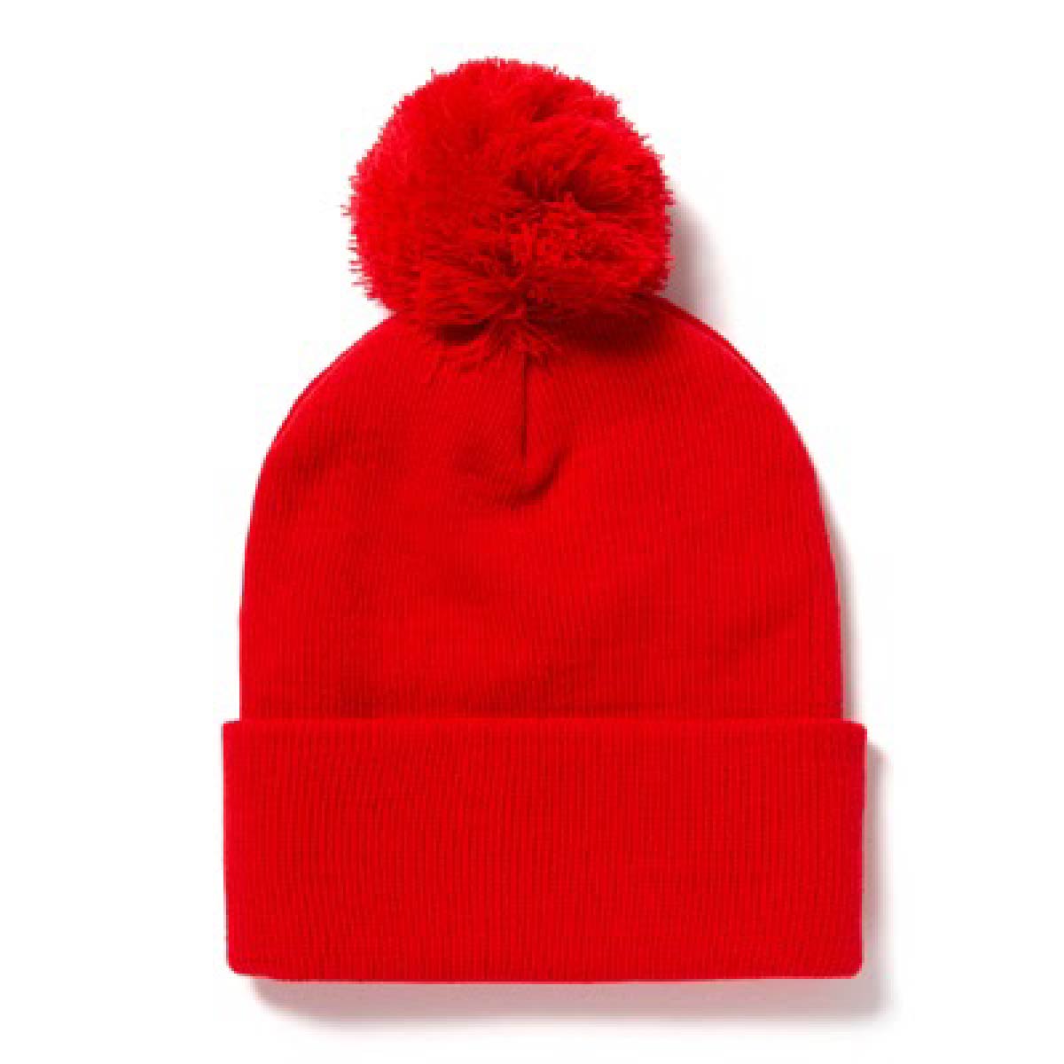 Yupoong Pom Pom Beanie (#1501P)