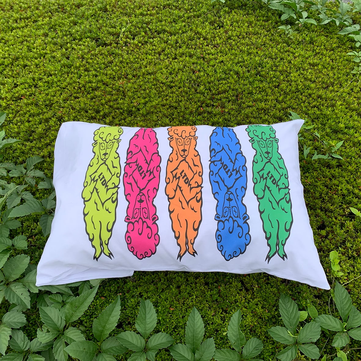 枕 MAC LAW リメイク フード レア 1点物 枕パッド 43×63cm 接触冷感 ピローパッド ひんやり 冷たい