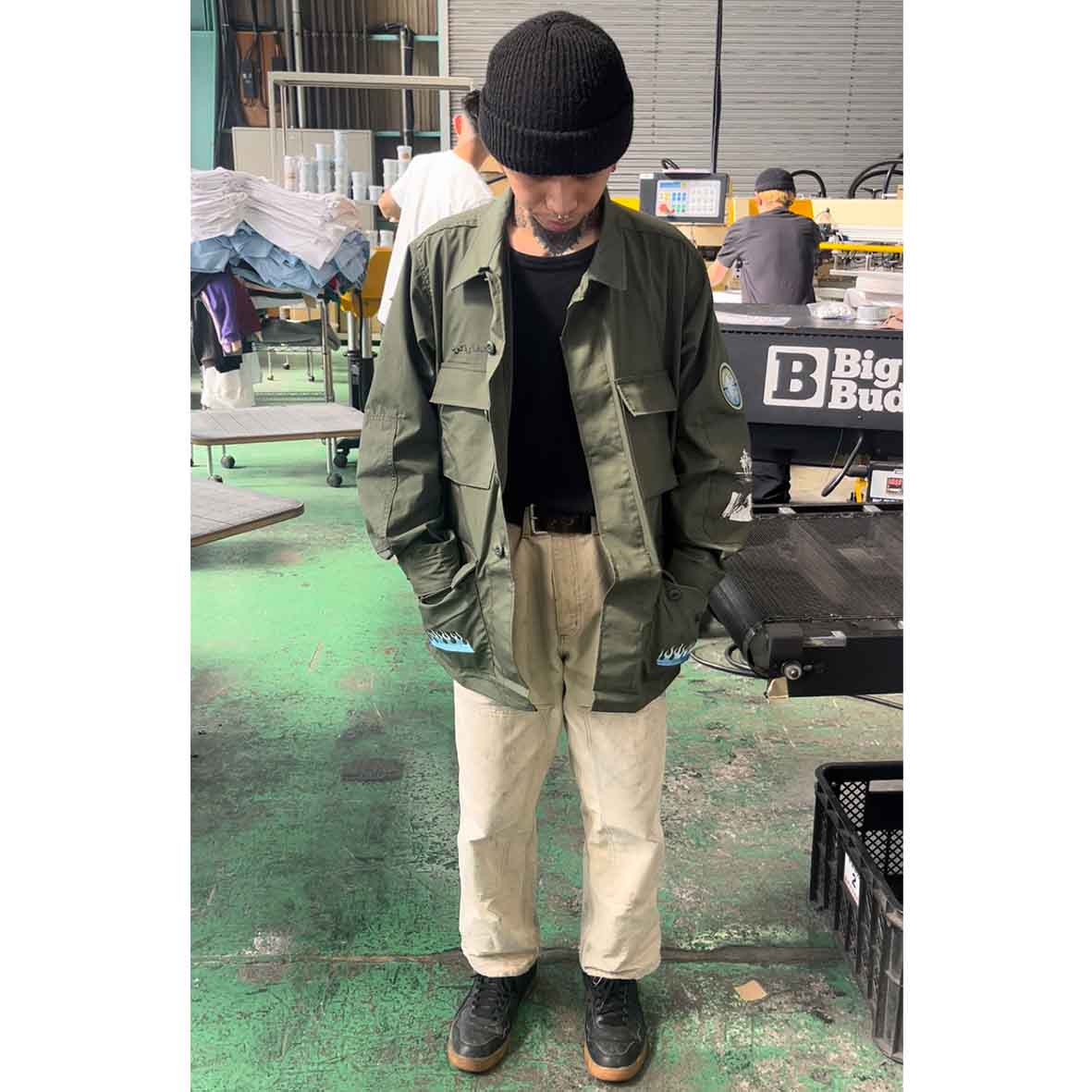 美品　PROPPER プロッパー　BDU リップストップジャケット　カモフラ　S 美品 PROPPER プロッパー BDU リップストップジャケット