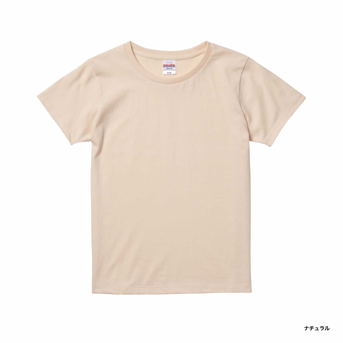 United Athle ユナイテッドアスレ 5.6 oz ハイクオリティー Tシャツ <ガールズサイズ> (品番5001-03)