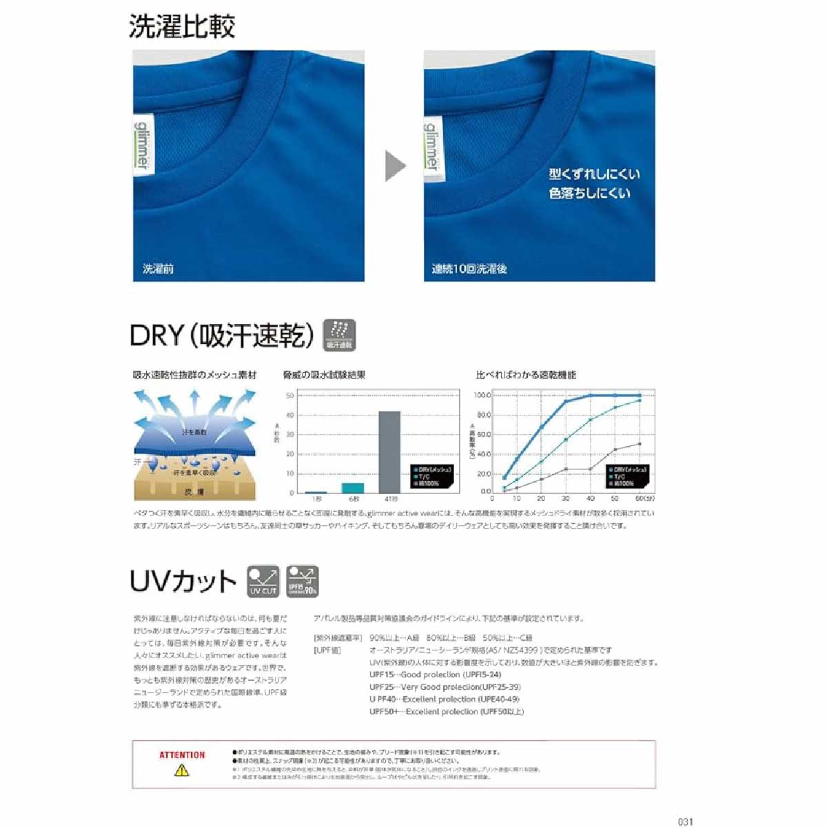 glimmer グリマー 4.4 oz ドライロングスリーブTシャツ (品番00304-ALT)