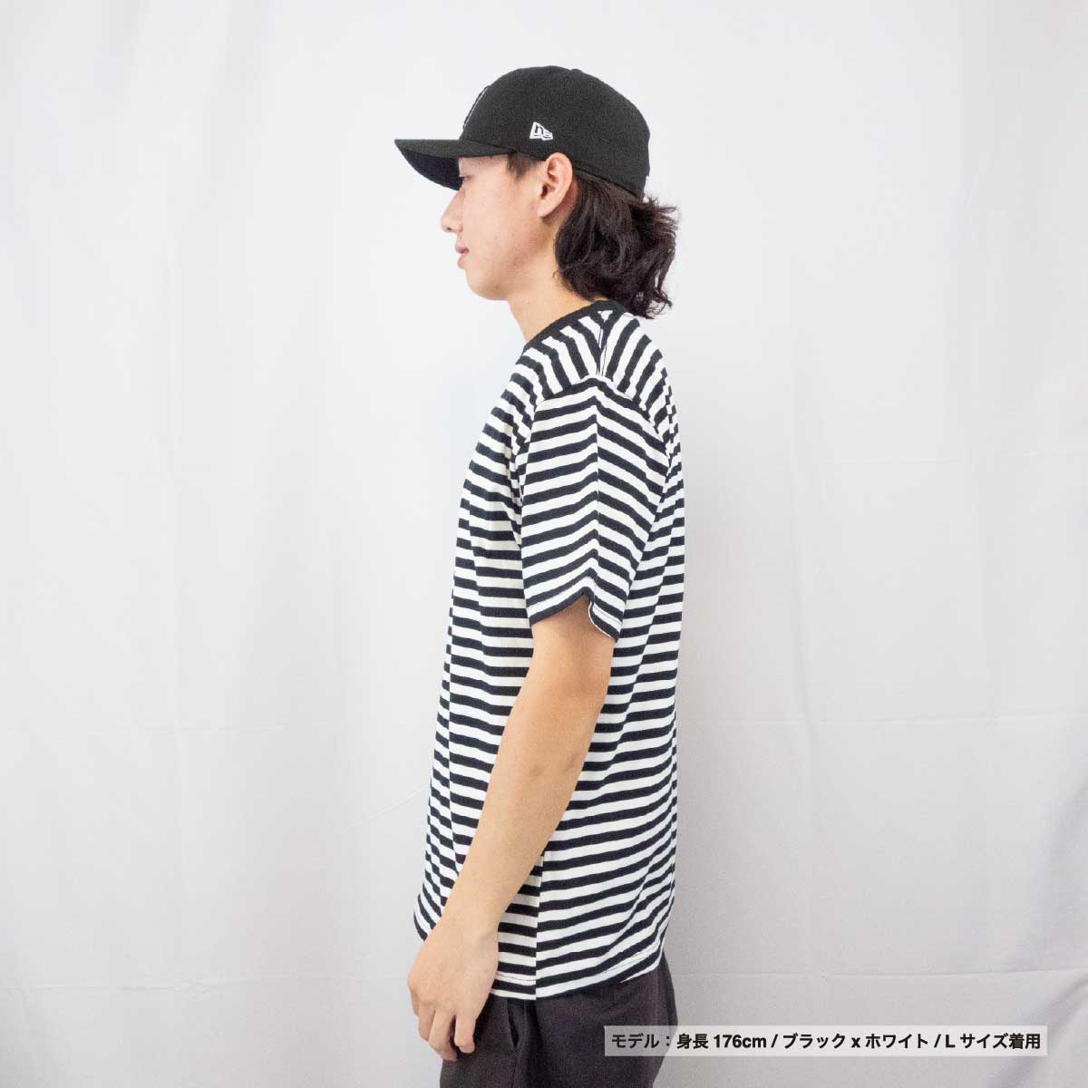 D-FACTORY ディーファクトリー 5.3oz プレミアムコンフォートボーダーTシャツ (品番DF1112)