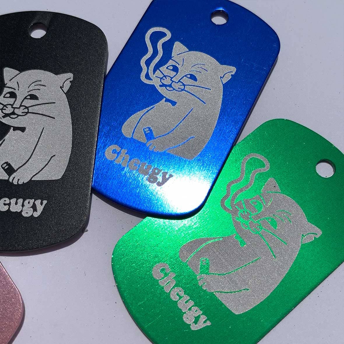 Metal Tag [Dog Tag]  (Set of 5) (#CP-MTDT)