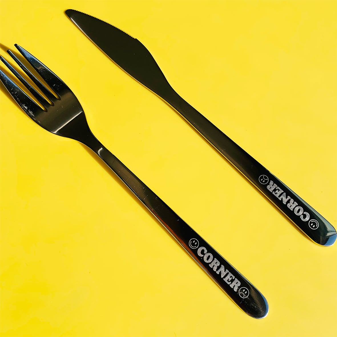 IKEA イケア ステンレスフォーク (2本セット) (品番00428484)