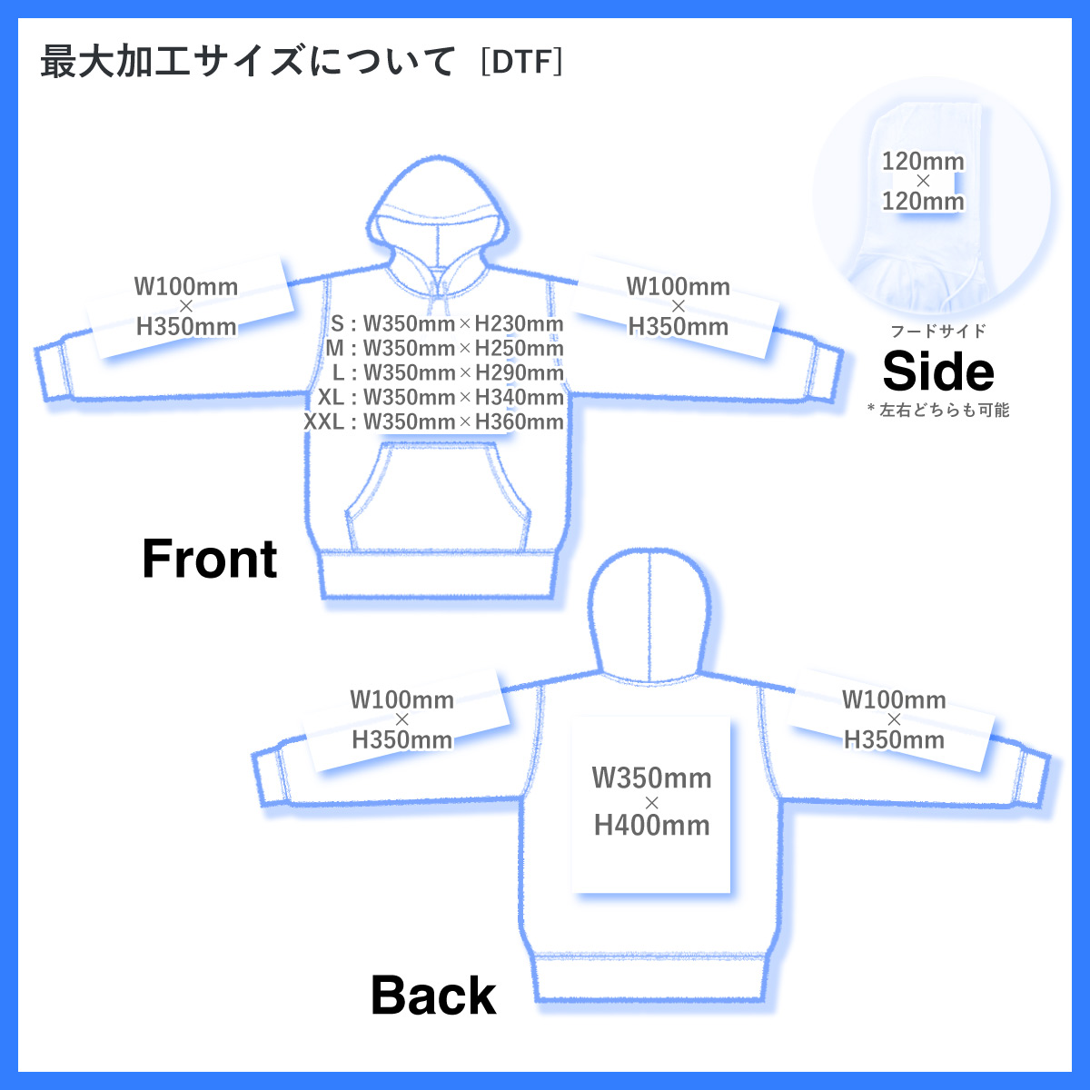 United Athle 10.0 oz T/C Big Silhouette Pullover Hoodie (#5631-01)