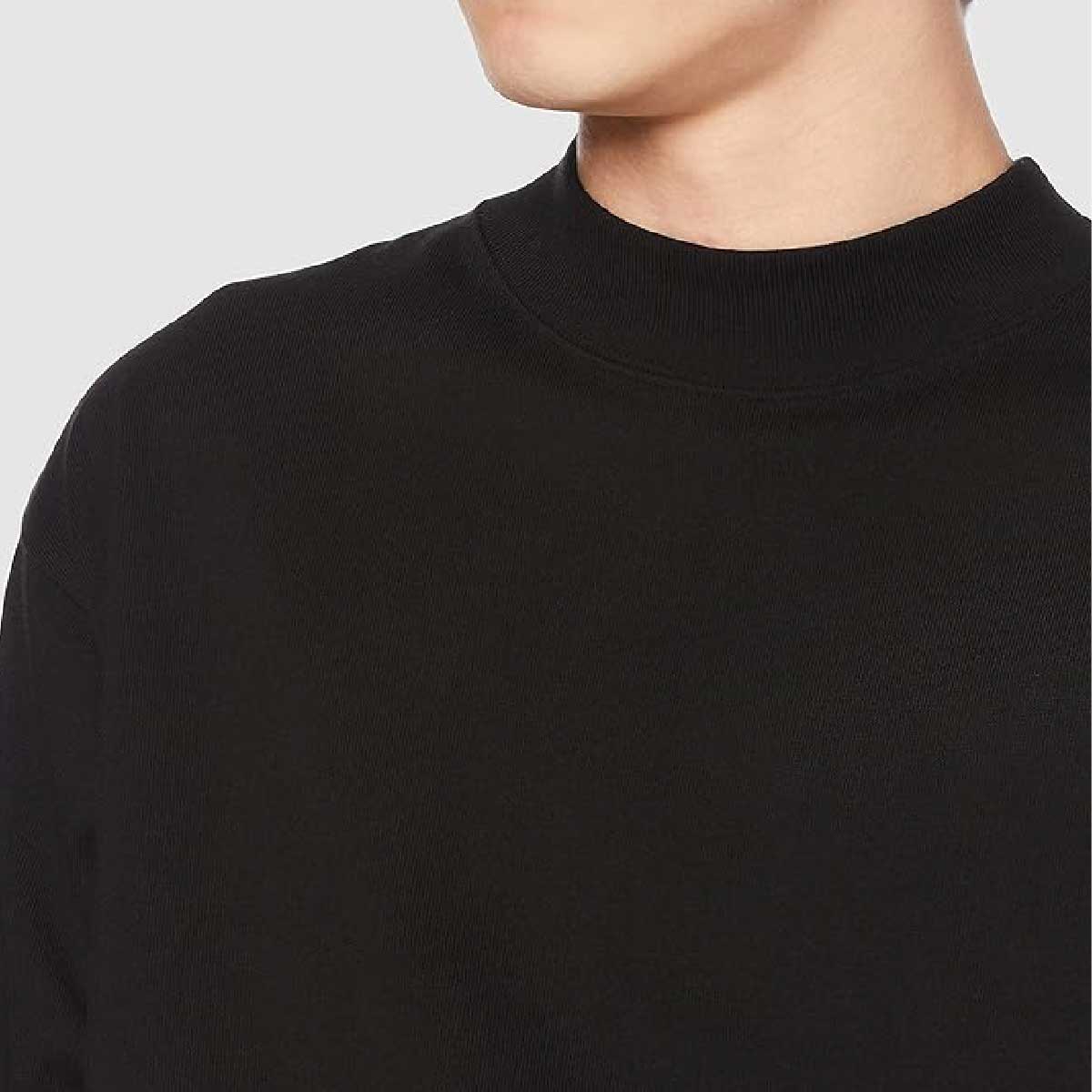 LIFEMAX 10.2 oz Super Heavyweight Mock Neck T-Shirt (#MS1610)