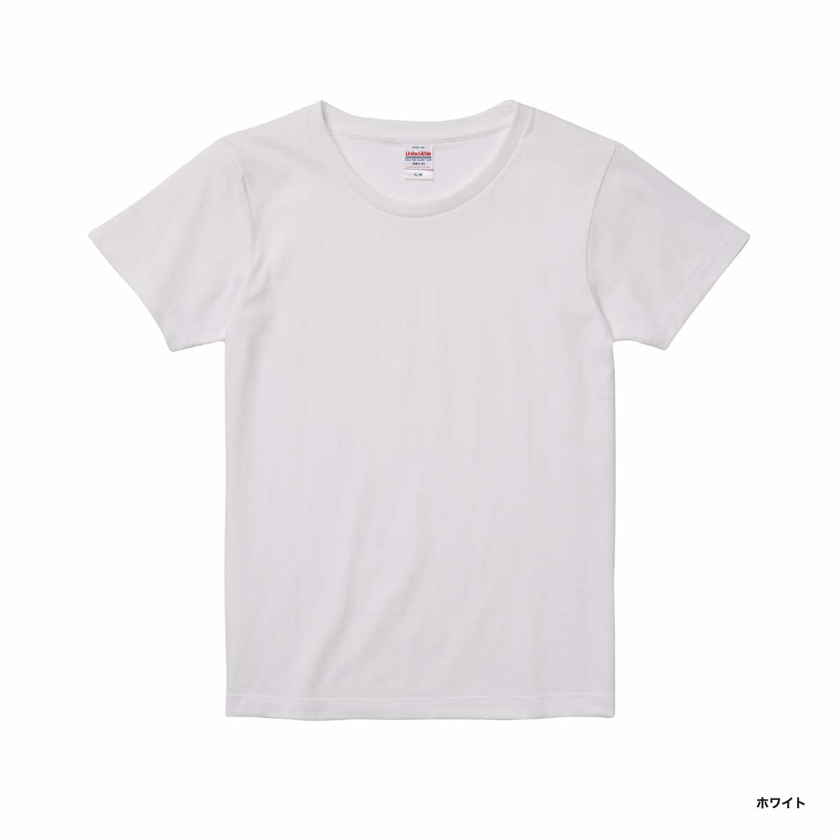 United Athle ユナイテッドアスレ 5.6 oz ハイクオリティー Tシャツ <ガールズサイズ> (品番5001-03)