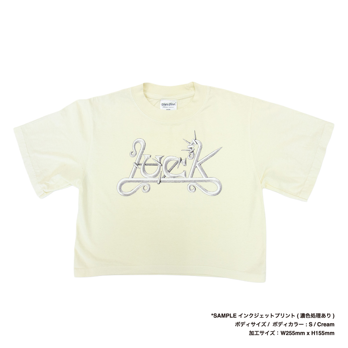 CORNER PRINTING | SHAKA WEAR シャカウェア Women Garment Dye