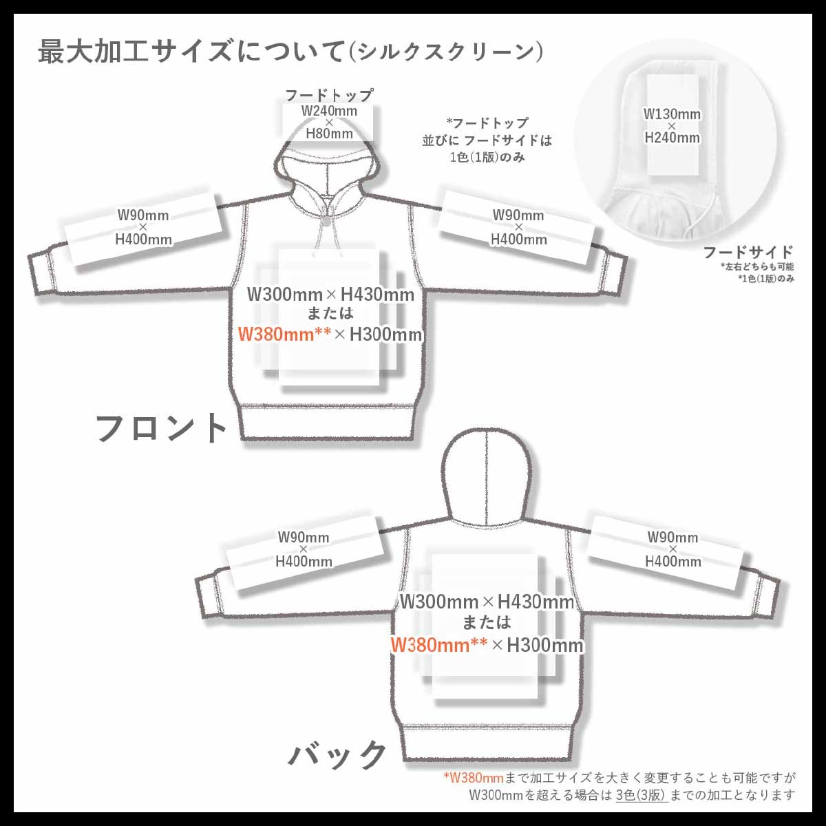 CROSS & STITCH クロスアンドスティッチ 10.0oz レギュラーウエイト P/O ポケットレスパーカ (品番SP2252)