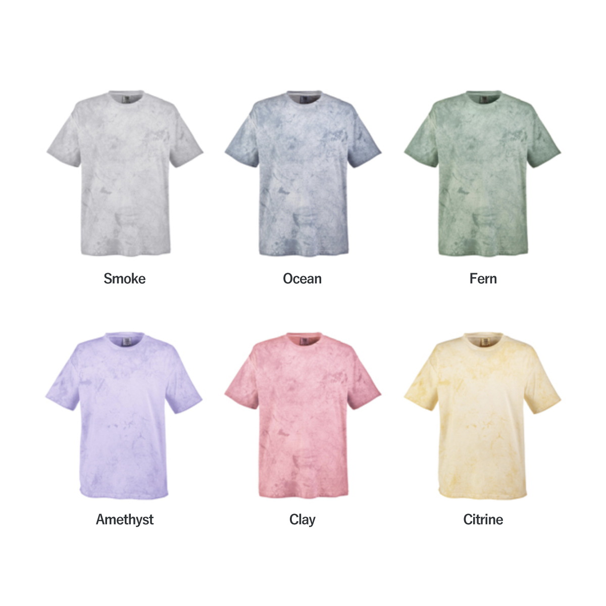 Comfort Colors 6.1oz Tie-Dye T-Shirt (#COMF-T1745)