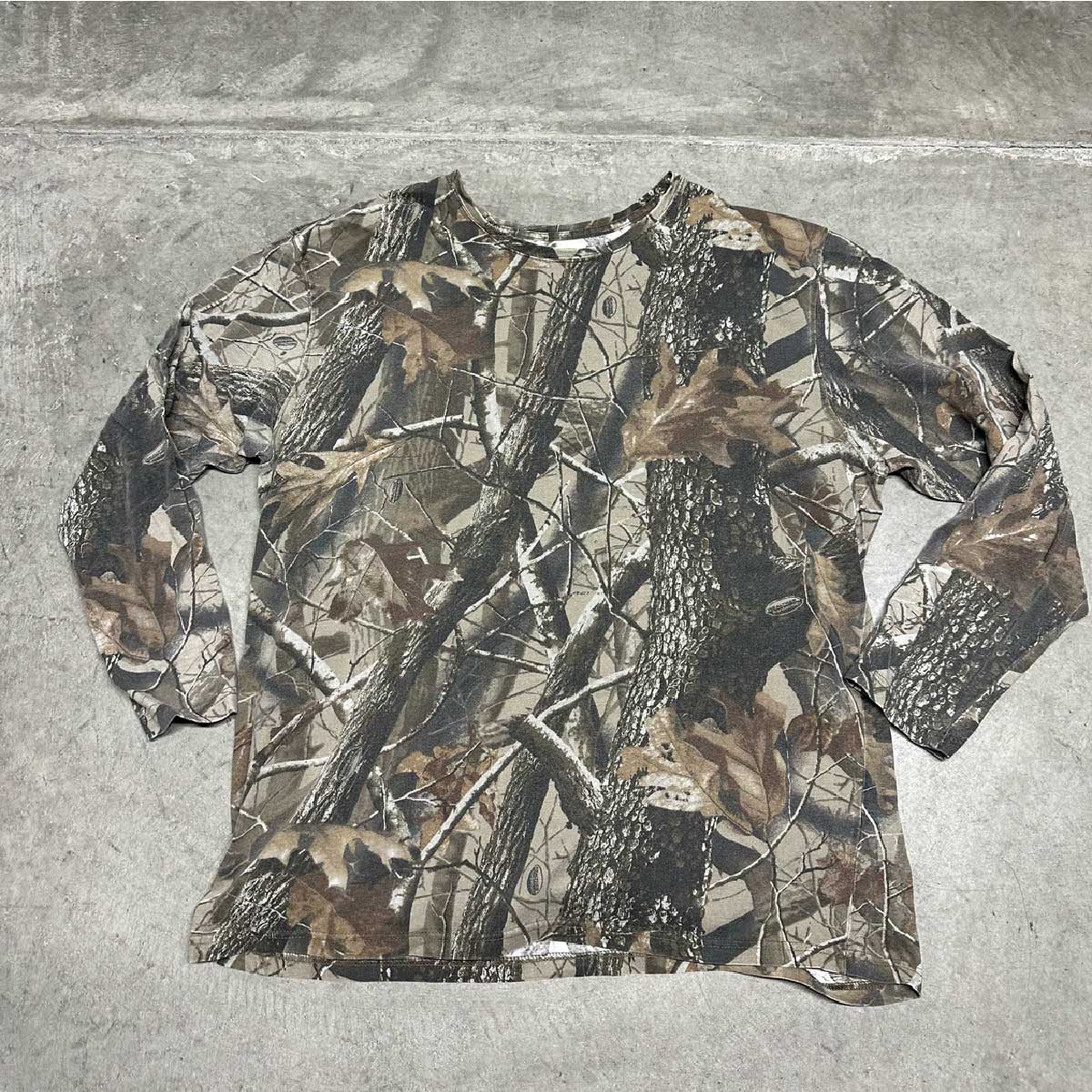 Unknown/USED - Real Tree Camo L/S T-shirt (品番CU133)
