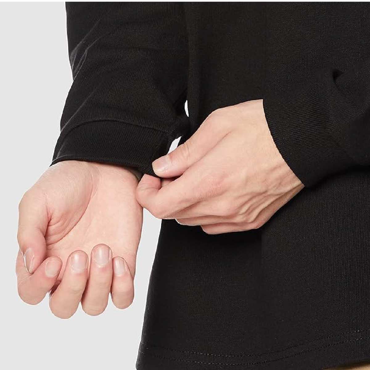 LIFEMAX 10.2 oz Super Heavyweight Mock Neck T-Shirt (#MS1610)