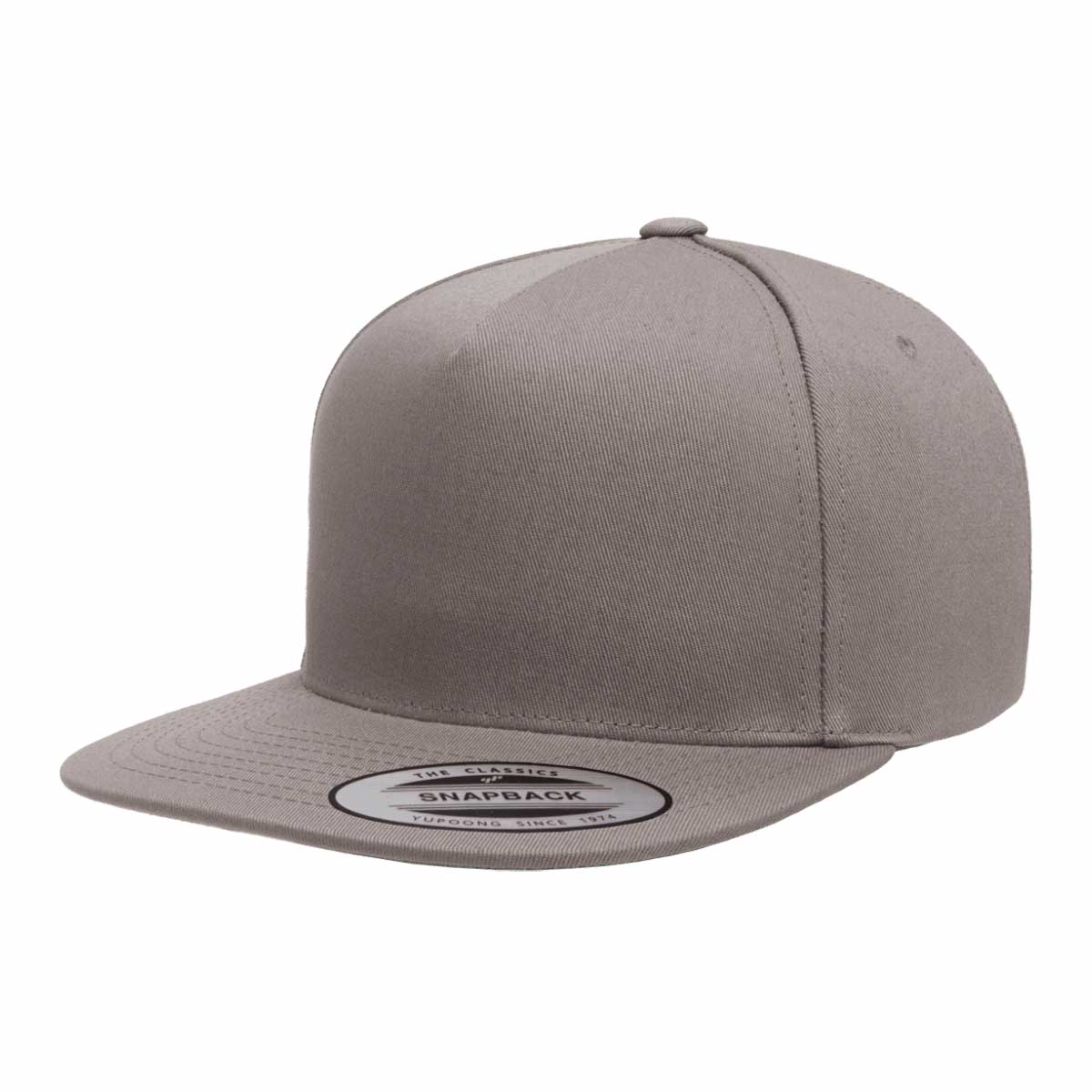 Yupoong ユーポン 5パネル コットンツイル スナップバックキャップ (品番6007)