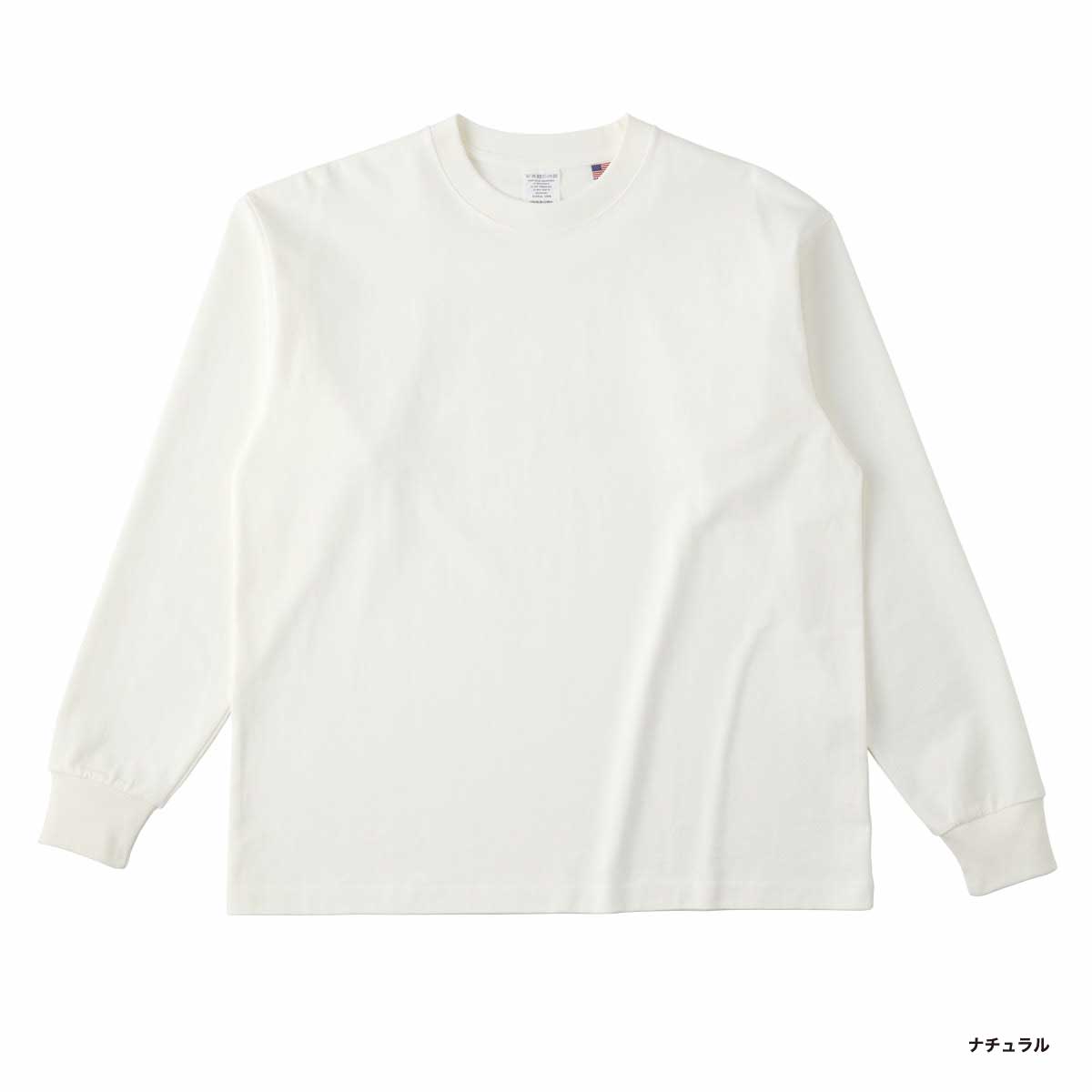 CROSS STITCH 8.1 oz USA cotton long sleeve T-shirt (#UCL-951)