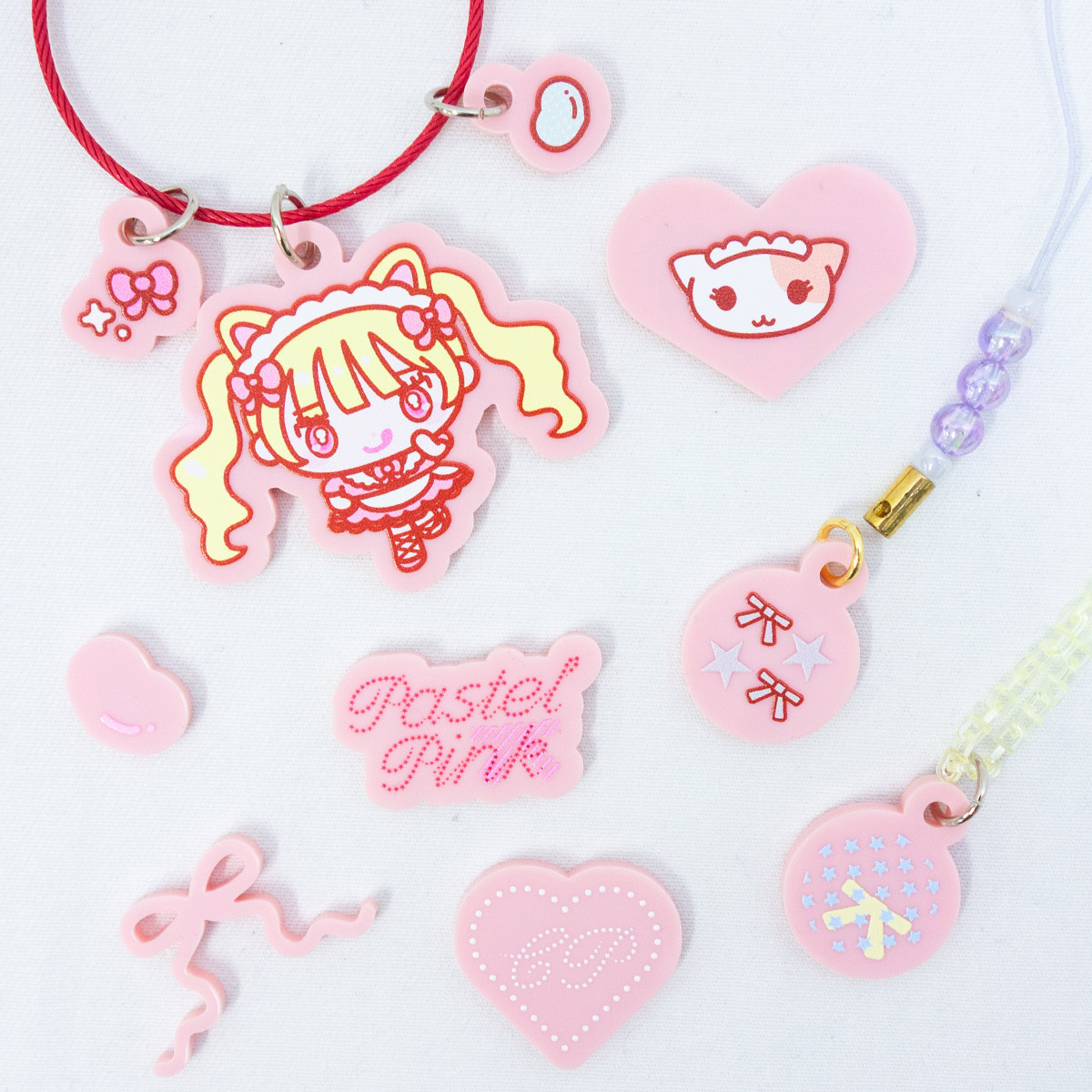 Acrylic Key Holder (Free-cut within A4(210mm x 297mm) Range) (#ACR-KA4)