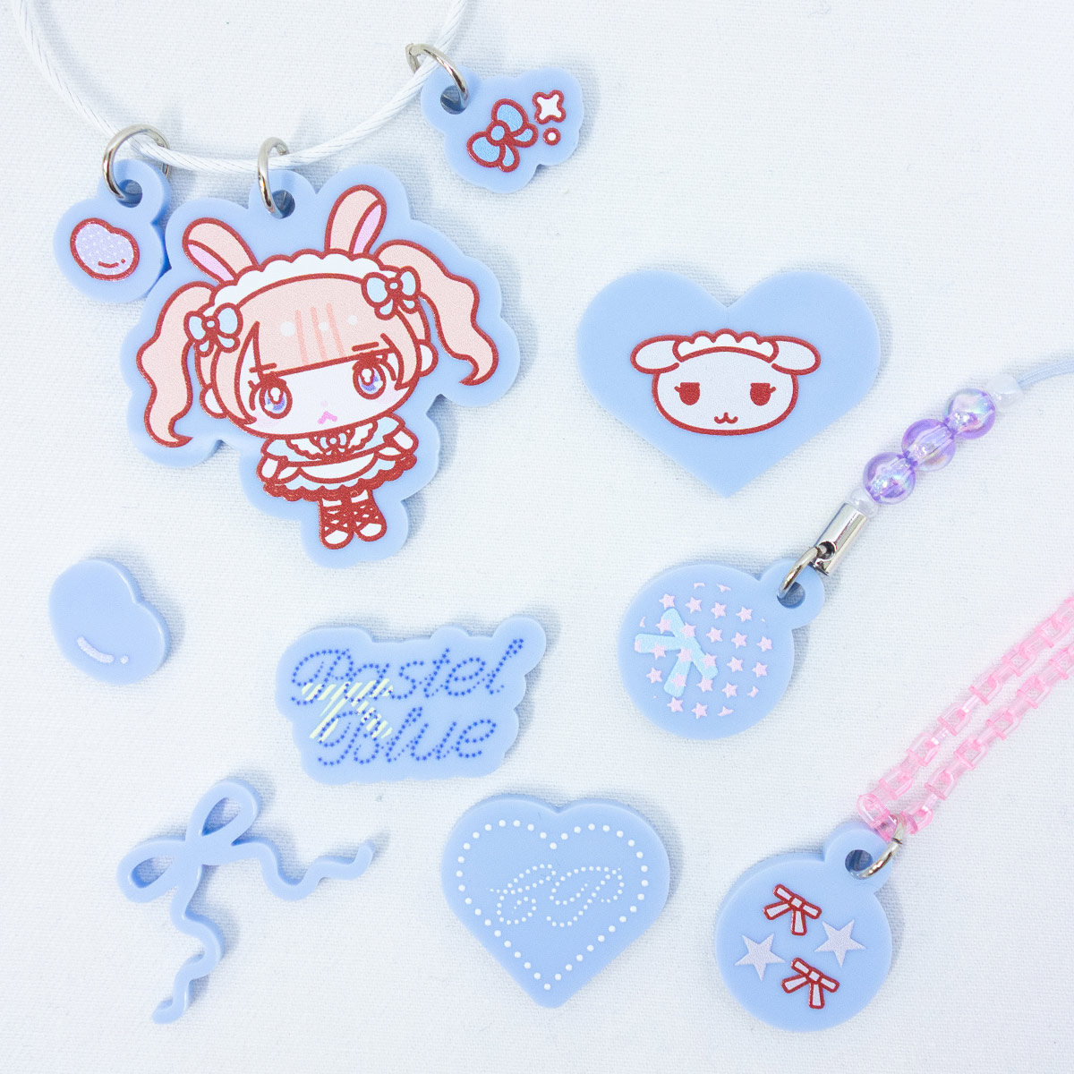 Acrylic Key Holder (Free-cut within A4(210mm x 297mm) Range) (#ACR-KA4)