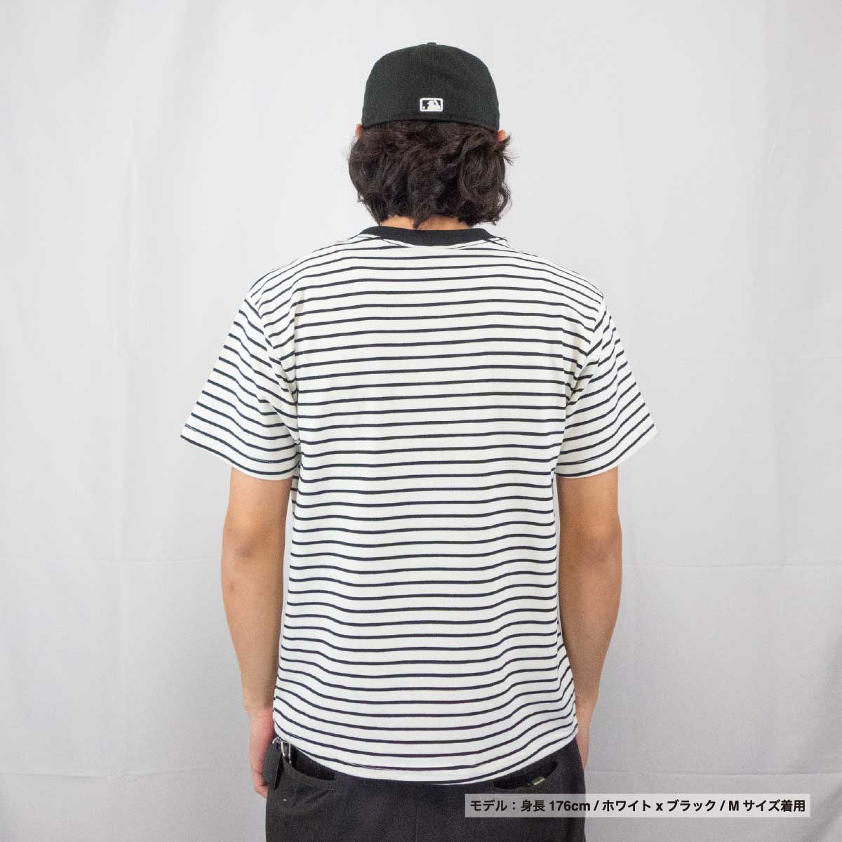 D-FACTORY ディーファクトリー 5.3oz プレミアムコンフォートボーダーTシャツ (品番DF1112)