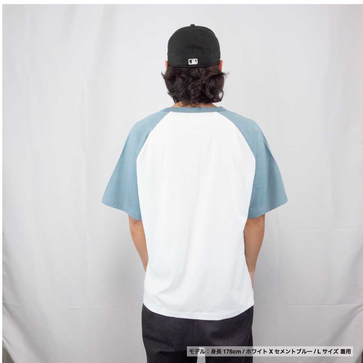 D-FACTORY ディーファクトリー 6.6 oz プレミアムコンフォートラグランスリーブTシャツ (品番DF1115)