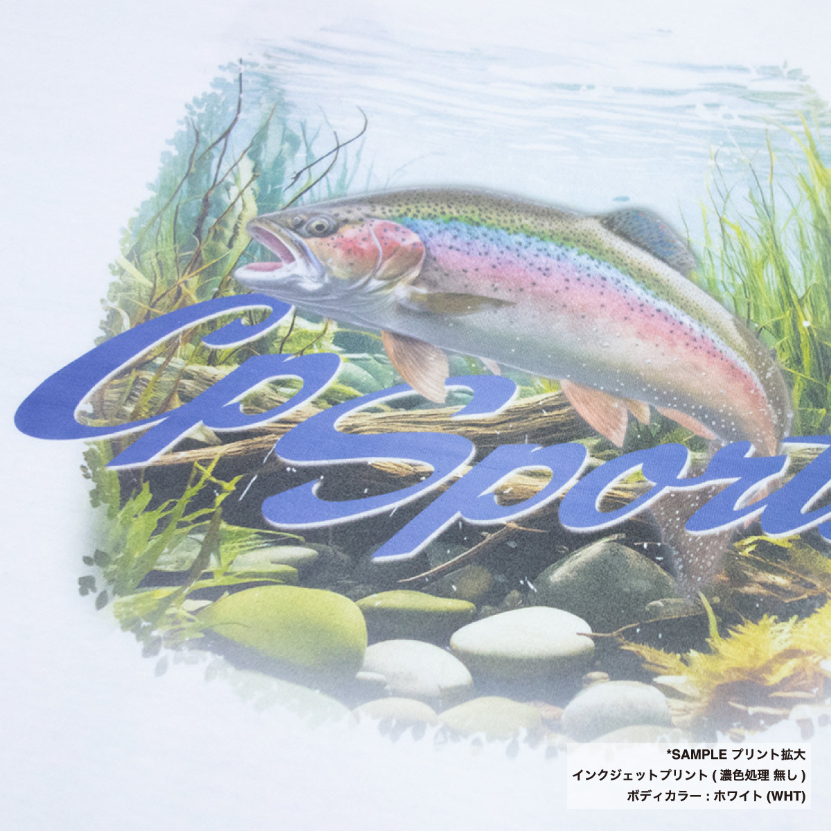 CROSS STITCH クロススティッチ ビッグTシャツ (品番CS1111)