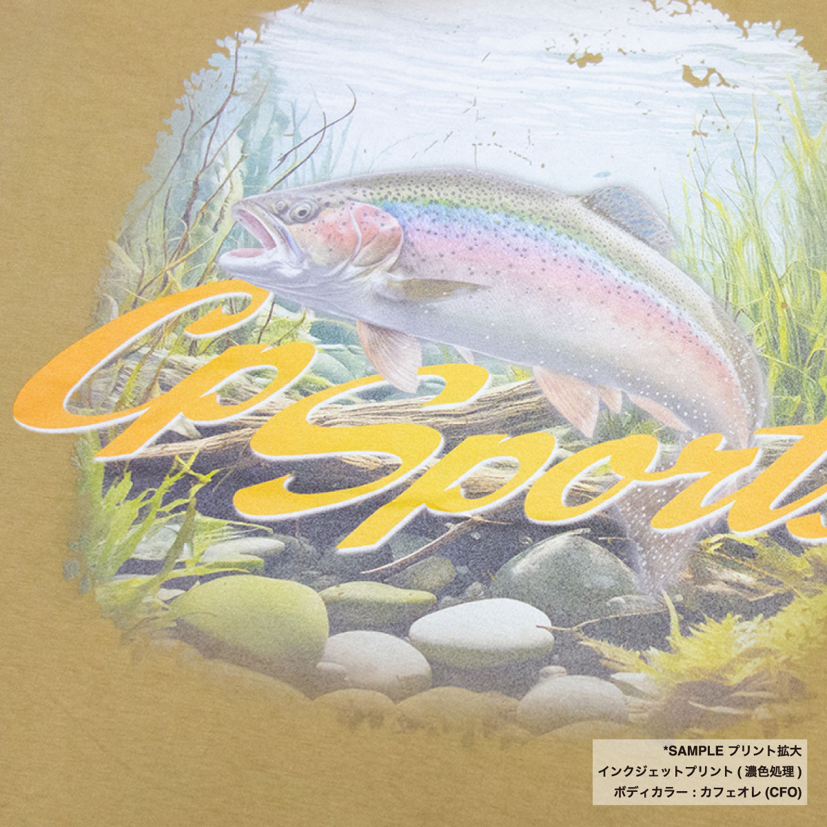 CROSS STITCH クロススティッチ ビッグTシャツ (品番CS1111)