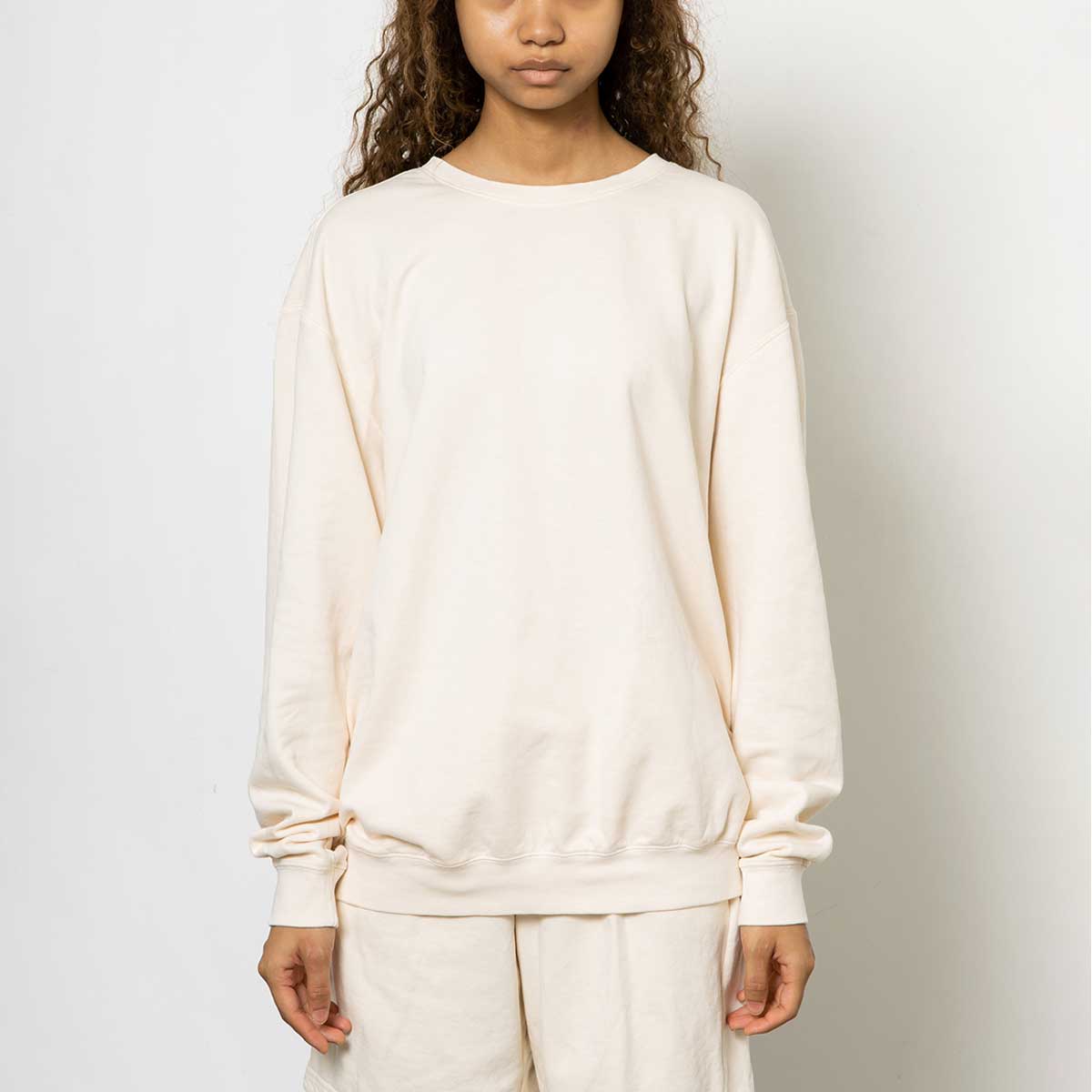 Comfort Colors コンフォートカラーズ 6.4 oz ガーメントダイ ライトウェイト クルーネック スウェットシャツ (品番CC1466)