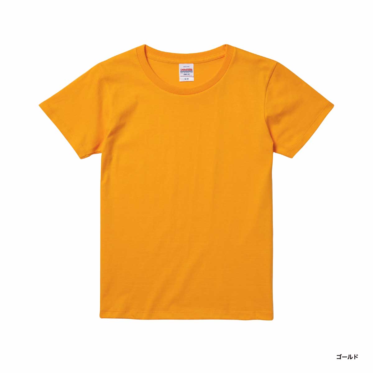 United Athle ユナイテッドアスレ 5.6 oz ハイクオリティー Tシャツ <ガールズサイズ> (品番5001-03)