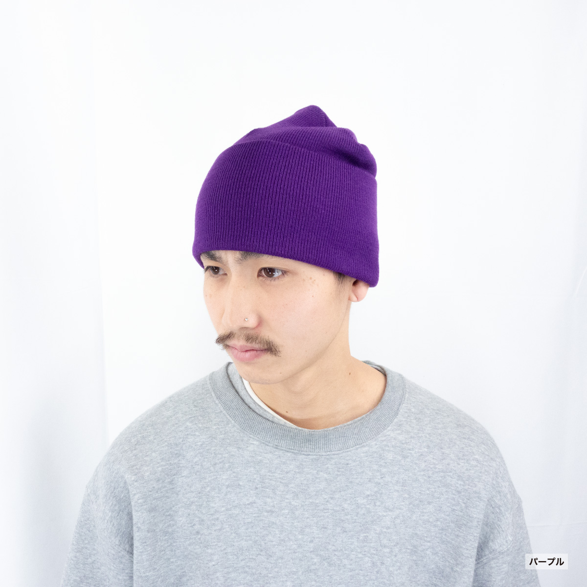 BAYSIDE ベイサイド ニットカフビーニー (品番3825)