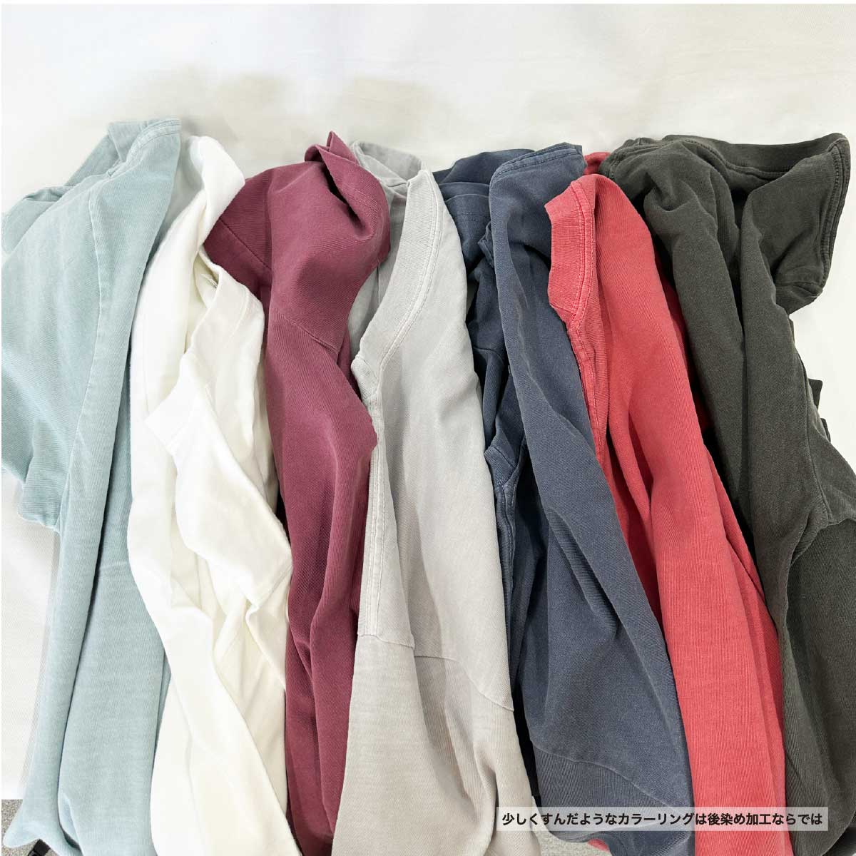 D-FACTORY ディーファクトリー 6.6 oz プレミアムガーメントダイ Tシャツ (品番DF1101-D)