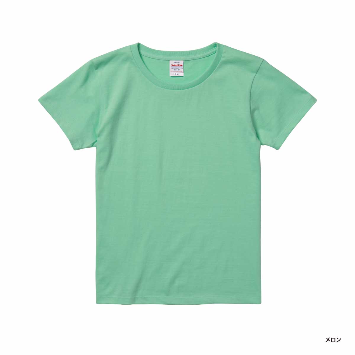 United Athle ユナイテッドアスレ 5.6 oz ハイクオリティー Tシャツ <ガールズサイズ> (品番5001-03)