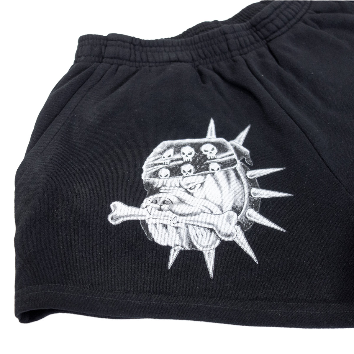 SHAKA WEAR Women Garment Dye Fleece Shorts (#SWGDWFS) 