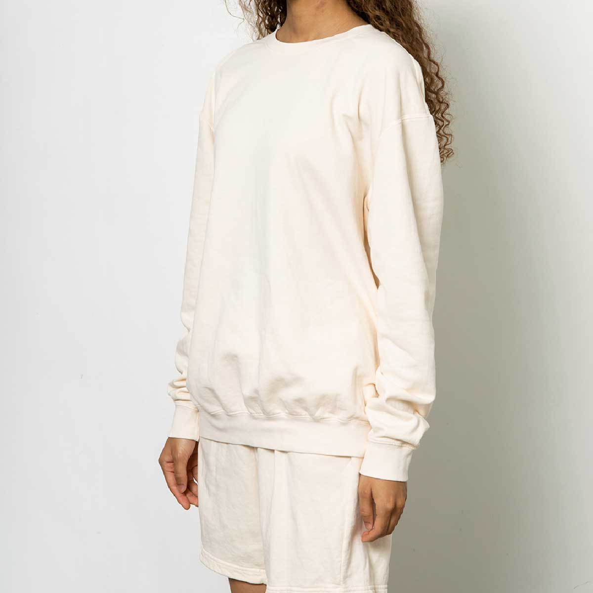 Comfort Colors コンフォートカラーズ 6.4 oz ガーメントダイ ライトウェイト クルーネック スウェットシャツ (品番CC1466)