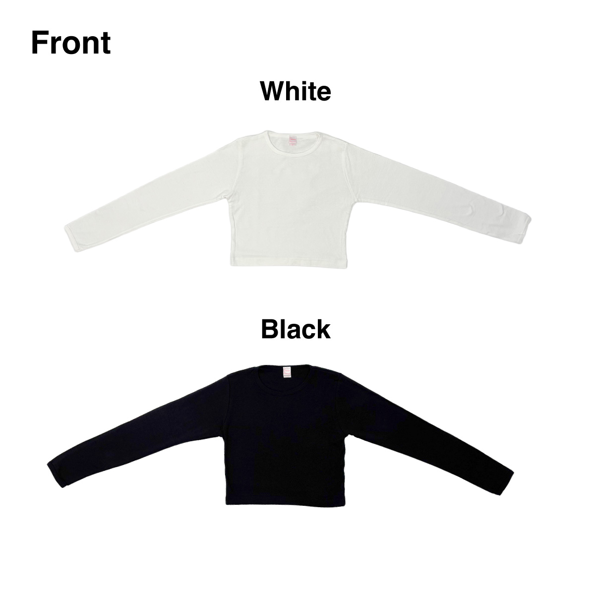 クロップド L/S Tシャツ (品番CPCLST-DM4510)